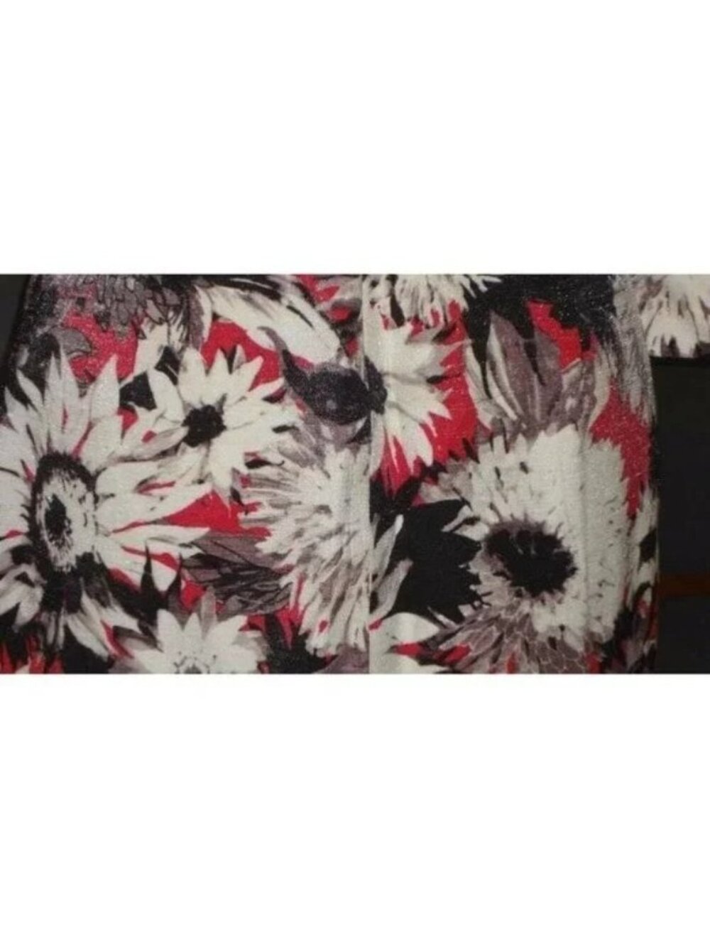 🆕 Debbie Shuchat Cutout Yoke Floral Print Dress 6-8 - Picture 8 of 8